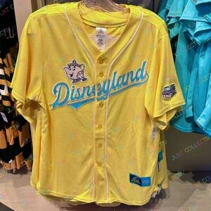 Disneyland Princess Belle 91 Beauty and the Beast Yellow Baseball Jersey